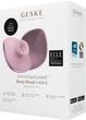 Щітка для тіла GESKE Body Brush 4в1 рожева з окантовкою - зображення 7
