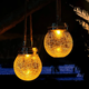 Декоративный хрустальный стеклянный LED шар для террасы garden light jar - изображение 6