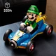 Zestaw klocków LEGO Super Mario Mario Kart — Luigi i Mach 8 2234 elementy (72050) - obraz 3