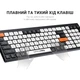Клавіатура OfficePro SK985BO Bluetooth/Wireless UA Black/White (SK985BO) - зображення 2