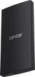 SSD диск Lexar SL300 2TB USB Type-C 3.2 Gen 2 Black (LSL300002T-RNBNG) - изображение 3
