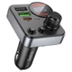 FM-трансмиттер MP3 с PD30W и двойным USB — Hoco E86 Black (785944) - изображение 5