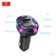 Автомобильный FM модулятор MP3 с зарядкой 3.1A (USB + USB-C) — Earldom ET-M99 Black (788338) - изображение 3