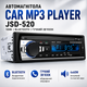 Автомагнитола Car MP3 Player JSD-520 с блютуз и громкой связью 1DIN 4x60W - изображение 1