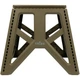 Табурет складной Tribe Camp Chair High T-EF-0002-olive 30/44,5х19,5х39,5 см оливковый - изображение 3