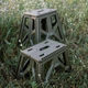 Табурет складной Tribe Camp Chair High T-EF-0002-olive 30/44,5х19,5х39,5 см оливковый - изображение 10