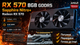 Видеокарта Sapphire Radeon RX 570 Pulse 8GB GDDR5 - Б/У - изображение 1