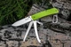 Багатофункціональний ніж Ruike Trekker LD43, (8.5 см) 12C27 / G10 зелений, 15 інстр. (FNR_LD43) - изображение 7