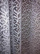 Белая Жаккардовая Тюль с листочками (цена указана за 1м), густой турецкий жаккард-кружево, на метраж, для зала, гостиной, спальни - изображение 8