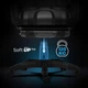 Геймерское кресло игровое компьютерное с подставкой для ног Sofotel Specter Black - изображение 8