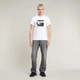 Футболка мужская G-Star Raw Chicago T-Shirt D25692-C336-110 белая - M - изображение 4