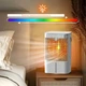 Портативний міні-кондиціонер Air Cooler Fun YP2306 White 1200 мл, USB Type-C, LED підсвітка, таймер - изображение 3