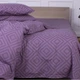 Простынь MirSon Ranforce Elite 17-0626 Geometry Purple 150 х 220 см (2200008205164) - изображение 4