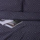 Комплект постельного белья MirSon Ranforce Elite 17-0625 Geometry Graphite 220 x 240 см (2200008204754) - изображение 3
