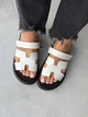 Шлепанцы FOOT STEP 251 ш Молочный 38 24,5см - изображение 2