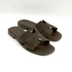 Шлепанцы FOOT STEP 599 замш Коричневый 39 25см - изображение 1