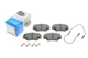 Колодки гальмові Delphi LP885 Renault Twingo, Clio, Espace, Megane, Logan, Sandero; Dacia Logan, Solenza 425041, 425070, 425310 - зображення 1
