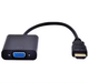 Переходник HDMI - VGA Black (адаптер-конвертер) 1080Р - изображение 2