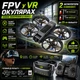 Квадрокоптер X226 з камерою 8K, VR-окулярами, GPS, FPV, безщітковими моторами та функцією уникнення перешкод - зображення 10