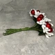 Тичинка для рукоділля з ягодами (добавка для квітів) , арт 020528, букет (12 гілочок) - зображення 2