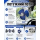 Вентилятор 8" ВН.12.805/HF-305 метал 12 В - изображение 3