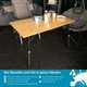 Складной стол для кемпинга 120 x 70 x 70 см Skandika - изображение 7