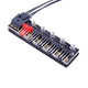 Сплиттер DEEPCOOL PH-15 Fan Hub - PWM 4 Pin на 5 кулеров 3/4 Pin для ПК - изображение 3