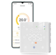 WiFi термостат MOES Tuya Smart Life WHT-S03, беспроводной, на батарейках, управление со смартфона, Alexa/Google Home, белый - изображение 1