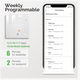 WiFi термостат MOES Tuya Smart Life WHT-S03, беспроводной, на батарейках, управление со смартфона, Alexa/Google Home, белый - изображение 5