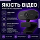 Веб камера Full HD 1080p (1920x1080) с встроенным микрофоном - изображение 3