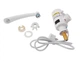 Проточний кран-водонагрівач кухонний Lidz Warm 057, White/Chrome LDWAR057WCR24983 - зображення 5