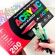 Акриловые маркеры GuangNa GN.8101 Brush Tip 200 шт|Художественные маркеры с кисточным наконечником (ab200) - изображение 7