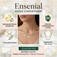 Колье с монетами Ensenial, золотистое, 40+5 см - изображение 1