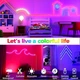 Неонова LED лента Neon Strip 5 м RGB з управлінням від телефону, гнучка - зображення 2