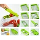 Овощерезка Nicer Dicer Плюс - 11 видів шинковки, компактна, безпечна - зображення 4