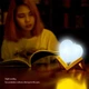 Светильник LED в форме сердца с сенсорным датчиком, декоративный, белый - изображение 5