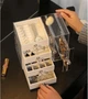 Шкатулка для ювелірних прикрас AND XL-1831 Makeup Box • Органайзер для серйозок, колец, косметики - зображення 5