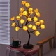 Светильник дерево с розами 33 см • Декоративный LED-светильник для интерьера - изображение 6