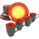 Набор посуды на 4 персоны, 16 предметов, Hot Red Creatable - изображение 1