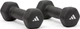 Гантели Adidas Dumbbells черный 1 кг - изображение 1