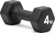 Гантели Adidas Dumbbells черный 4 кг - изображение 3