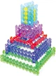 Klocki konstrukcyjne MalBlo Playstix transparentny 105 elementów POP 90015 (755828900154) - obraz 2