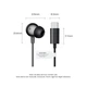 Наушники Vention Echo Lite USB-C In-Ear Wired Black (GBBBAV) - изображение 7