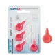 paro 3star grip Межзубные щетки красные, XXX-тонкие Ø 2.0 мм, 4 шт - изображение 1