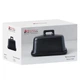 Масленка с крышкой, фарфор, 17 x 12 x 11 см, 850 мл Maxwell & Williams EPICURIOUS black - изображение 2