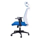 Кресло Barsky Mesh White/Blue BM-05 - изображение 5