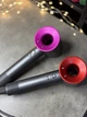 Профессиональный фен Super Hair Dryer 1 насадка с защитой волос насадка Концентратор с ионизацией любых волос розовый - изображение 5