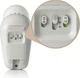 Lampka nocna dla dzieci Motorola S1 Light and Sound Soother z uspokajającymi dźwiękami Biała (120MOTOBBMMS1) - obraz 3