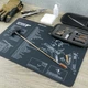 Коврик для чистки оружия UAD Glock UAD-M1 43х28 см черный - изображение 4