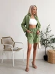 Костюм Podolyanka з натурального льону оливковий 48-52 (Арт. 0590BT) - зображення 3
